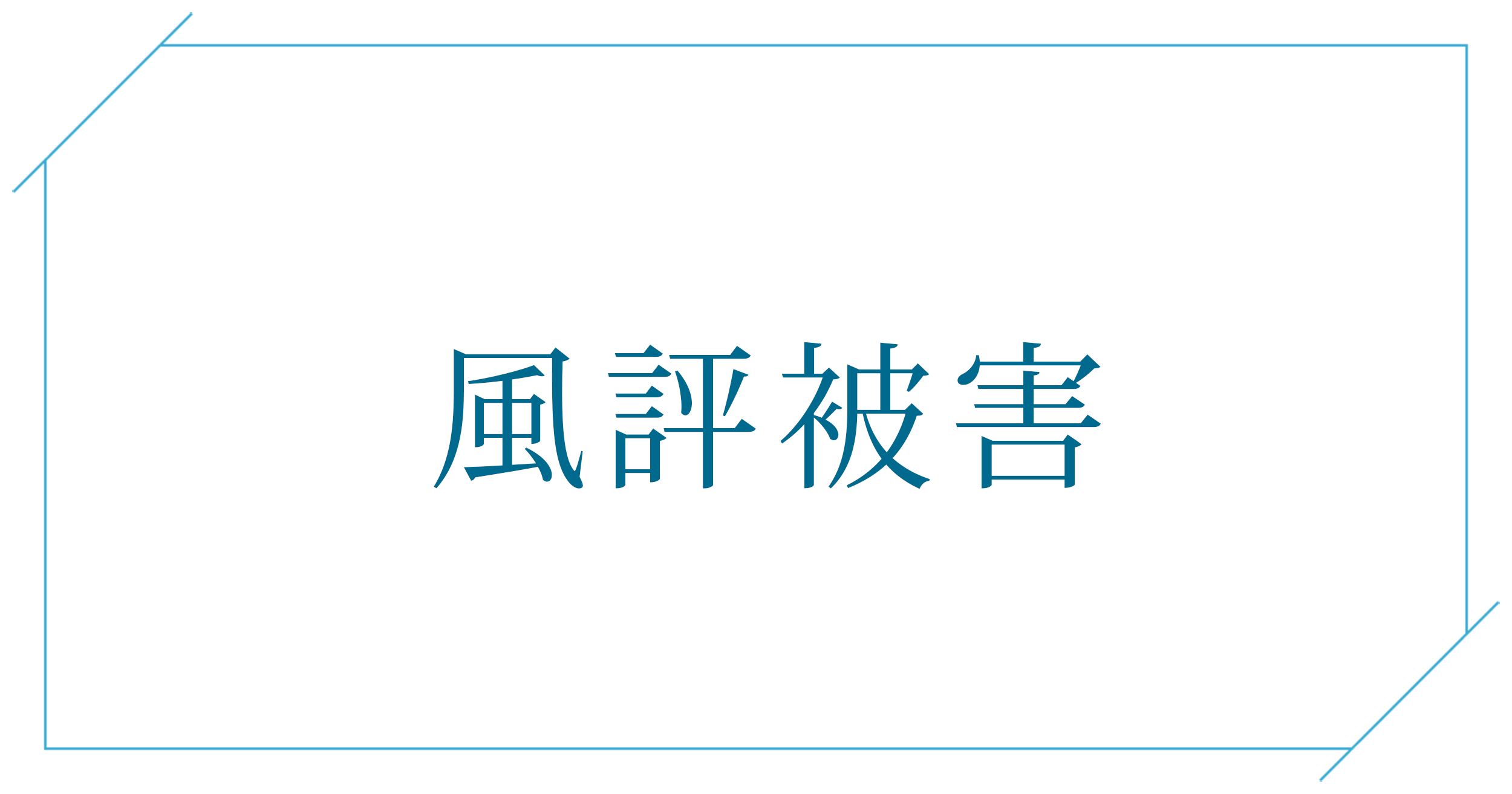 風評被害